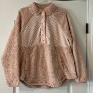 Maurices Pink/Rose Gold Pullover